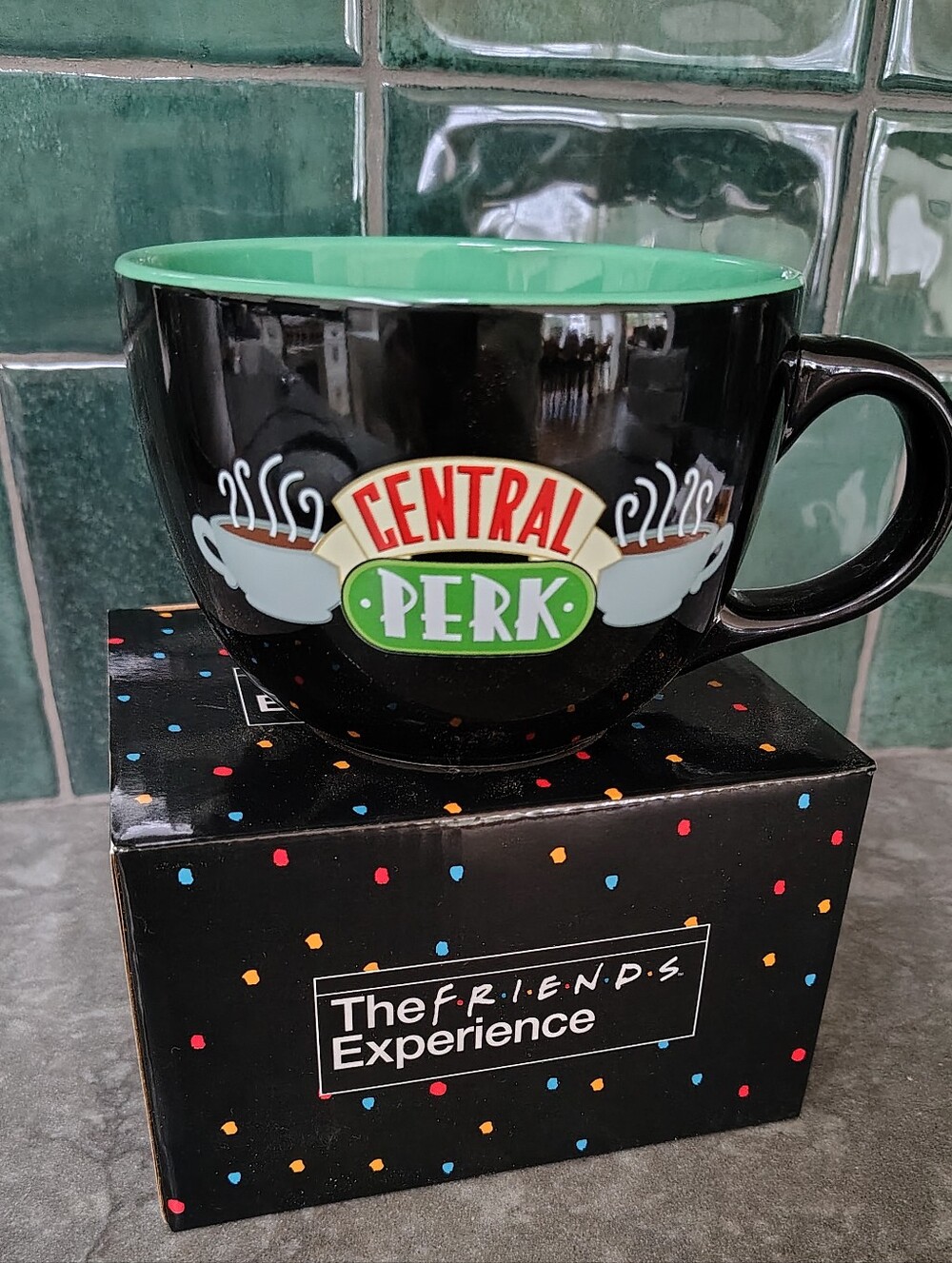 Friends Central Perk Coffee House Mug Large! New In Box